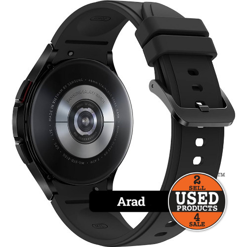 Smartwatch Samsung Galaxy Watch 4 Classic MIL-STD-810G, 46mm, GPS, Black Smartwatch Samsung Galaxy Watch 4 Classic MIL-STD-810G, 46mm, GPS, Black