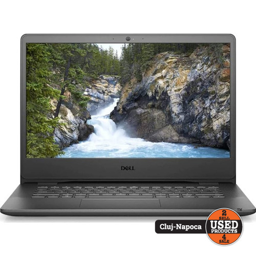 Laptop Dell Vostro 14 3000, 14 inch, Intel Core i5-1135G7 4.2 GHz, 16 Gb RAM 2400 MHz, SSD 256 Gb, Intel Iris Xe Graphics, HDMI, Ethernet, Jack 3.5mm, SD Card Reader, USB-A, Negru