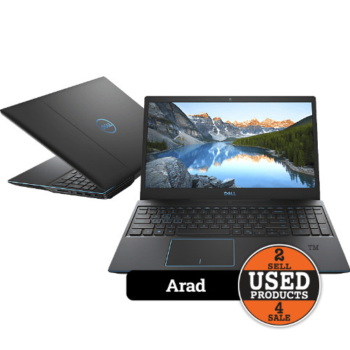 Laptop Dell G3 3500 15.6'', FHD, i7-10750H, 8Gb RAM DDR4, 500GB SSD, NVIDIA GeForce GTX 1650 Ti
