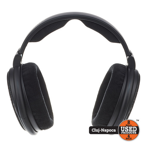 Casti audio Over-Ear Hi-Fi Sennheiser HD 660 S, 150 OHm, 9Hz–41.5kHz, 104 dB, Jack, 260g