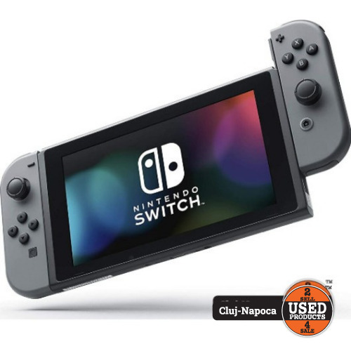 Consola Nintendo Switch, 32 Gb, Grey, Fara accesorii
