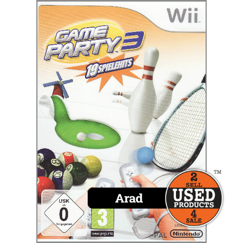 Game Party 3 - Joc Nintendo WII
