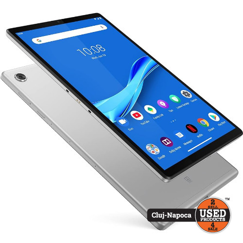 Tableta Lenovo Smart Tab M10 FHD Plus TB-X606FA, 64 Gb, 10.3 inch, Wi-Fi, Alexa, Dock de Incarcare 