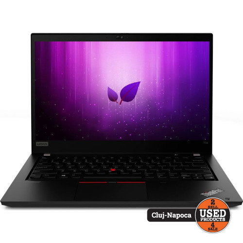 Laptop Lenovo ThinkPad T14 Gen 1, Display 14 inch FHD, AMD Ryzen 7 Pro 4750U, 8-Core 1.7 GHz, 32 Gb RAM 3200 MHz, SSD 512 Gb PCIe, AMD Radeon Graphics