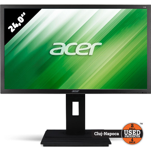 Monitor LED ACER B246HL, 24 inch FHD, DVI, VGA
