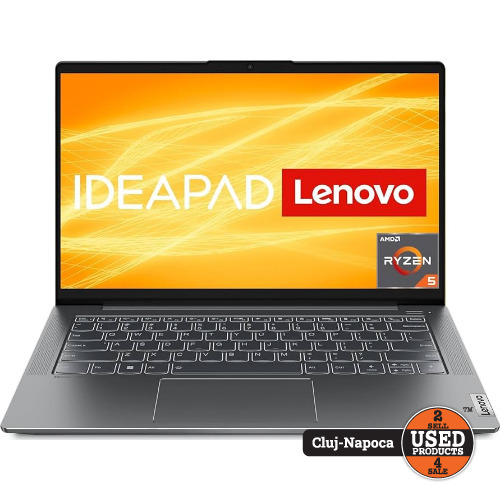 Laptop Lenovo IdeaPad 3 15ALC6, 15.6 inch FHD, IPS, Procesor AMD Ryzen 3 5300U 3.80 GHz, 8 Gb RAM 3200 MHz, SSD 256 Gb PCI M.2, AMD Radeon Graphics, USB 2.0, HDMI, USB-C, SD Card Reader, Jack 3.5mm, Arctic Grey