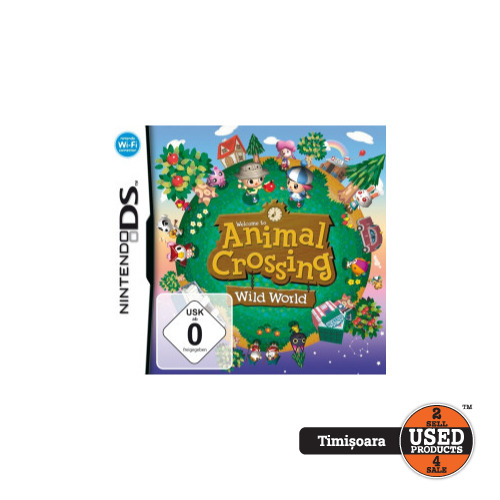 Animal Crossing Wild World - Fara Carcasa - Joc Nintendo DS

