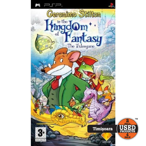 Geronimo Stilton in the Kingdom of Fantasy The Videogame - Joc PSP
