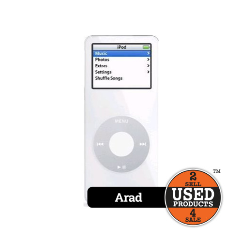 Apple iPod Nano 1st Gen, A1137, 1GB, White

