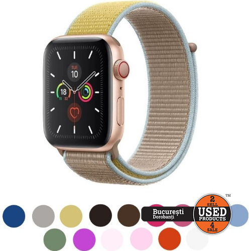 Bratari diverse culori Apple Watch Textil/Piele/Metalice