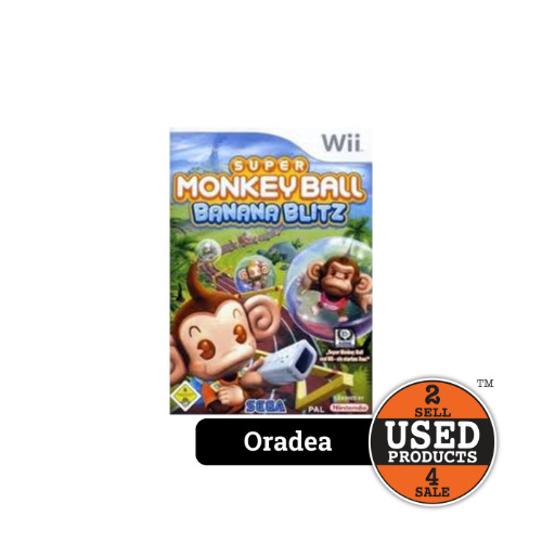 Super Monkey Ball Banana Blitz - Joc Nintendo Wii
