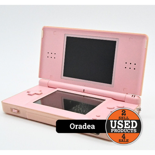 Consola portabila Nintendo DS Lite, USG-001, Noble Pink + Super Mario 64
