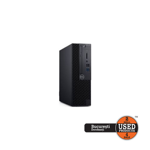 Sistem Desktop PC DELL Optiplex 3070, Intel Core i7-9700U 3.0 GHz, 32 Gb RAM, SSD 120 Gb, SSD 240 Gb, Intel UHD Graphics 630, HDMI, DVI
