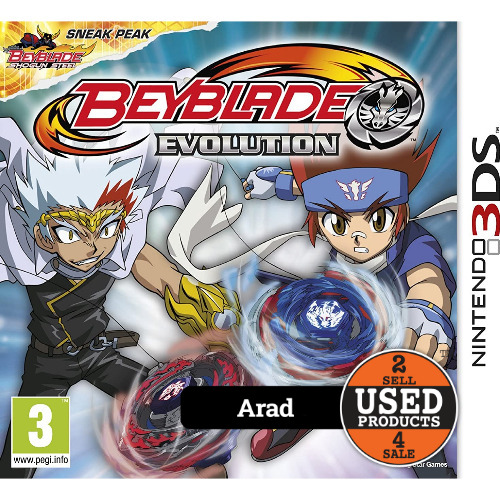Beyblade Evolution - Joc Nintendo 3DS, fara carcasa

