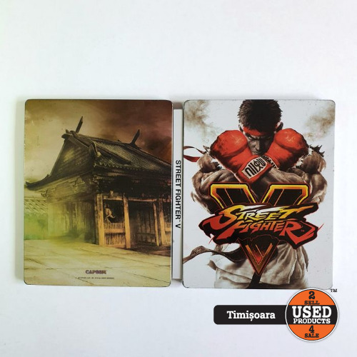 Street Fighter V  SteelBook Edition - Joc PS4
