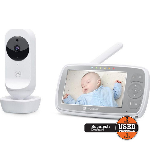 Monitor video pentru copii Motorola VM44 Connect, 4,3 inchi
