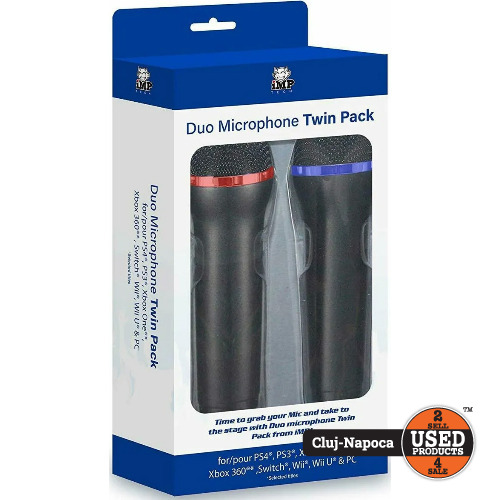 Set Microfon Imp Tech Universal Duo Twin