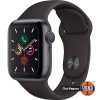 Apple Watch Series 5 40mm, Space Gray Aluminium Case, Black Sport Band, GPS, A2092