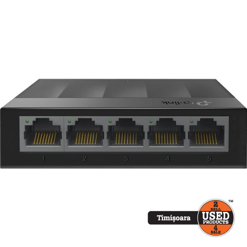Switch TP-LINK LS1005G, 5 porturi Gigabit, negru
