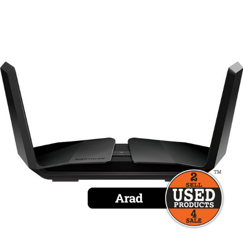 Router Wireless NETGEAR Nighthawk RAX200, AX11000, Tri-Band, Wi-Fi 6, Quad-core 1.8Ghz, 12-Stream, 2 porturi USB 3.0, port 2.5G
 Router Wireless NETGEAR Nighthawk RAX200, AX11000, Tri-Band, Wi-Fi 6, Quad-core 1.8Ghz, 12-Stream, 2 porturi USB 3.0, port 2.5G