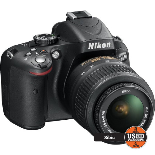 Aparat foto Nikon D5100 + Obiectiv DX AF-S 18-55mm 1:3.5-5.6G II ED + Travor Battery Grip
