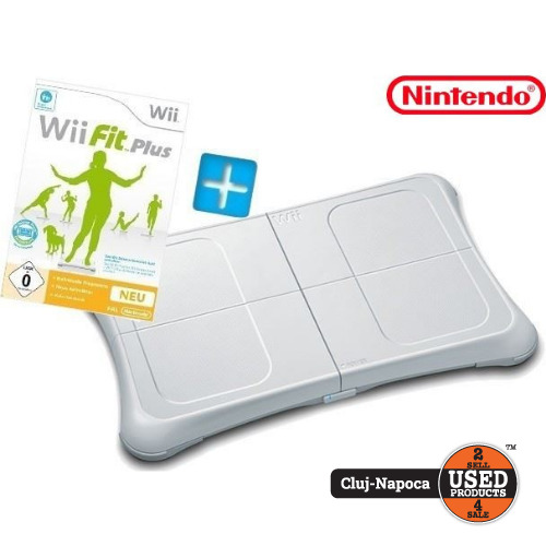 Board Nintendo WII + Joc WII Fit Plus