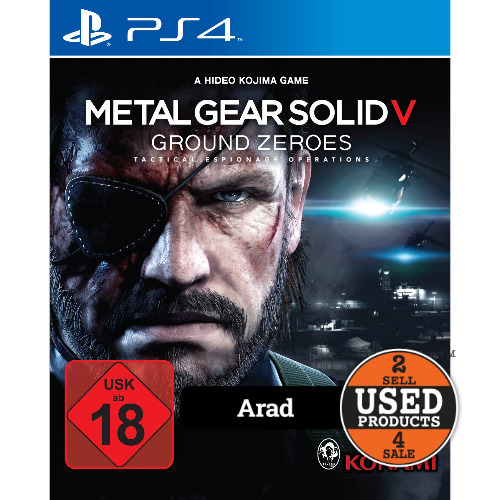 Metal Gear Solid V Ground Zeroes - Joc PS4
