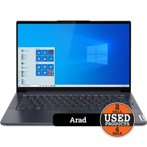 Laptop ultraportabil Lenovo Yoga Slim 7 14IIL05, 14" HDR UHD, i5-1035G4, 16GB RAM, 1TB SSD, Intel Iris Plus Graphics, Slate Grey + Mouse wireless Lenovo Yoga cu presenter laser, Negru
 Laptop ultraportabil Lenovo Yoga Slim 7 14IIL05, 14" HDR UHD, i5-1035G4, 16GB RAM, 1TB SSD, Intel Iris Plus Graphics, Slate Grey + Mouse wireless Lenovo Yoga cu presenter laser, Negru