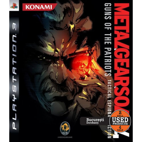 Metal Gear Solid 4 Guns of the Patriots - Joc PS3
