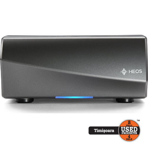 Preamplificator si Player audio wireless Denon HEOS Link HS2, Analog Fix, 2.0 Vrms, Intrare analog, 100 dB
