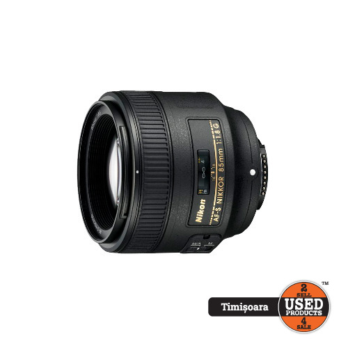 Obiectiv Foto AF-S Nikkor 85 mm 1.8 G
 Obiectiv Foto AF-S Nikkor 85 mm 1.8 G