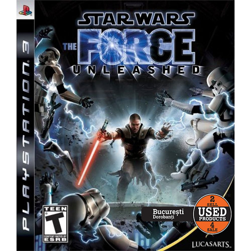 Star Wars The Force Unleashed - Joc PS3
