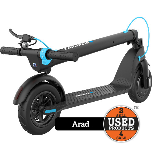 Trotineta electrica Blaupunkt ESC808, viteza max. 25 km/h (3 viteze), autonomie max. 20 km, pliabila, motor 350W, cruise control, roti 8.5 inch tubeless
 Trotineta electrica Blaupunkt ESC808, viteza max. 25 km/h (3 viteze), autonomie max. 20 km, pliabila, motor 350W, cruise control, roti 8.5 inch tubeless