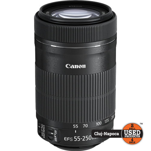 Obiectiv foto Canon EF-S 55-250mm 1:4-5.6 IS II