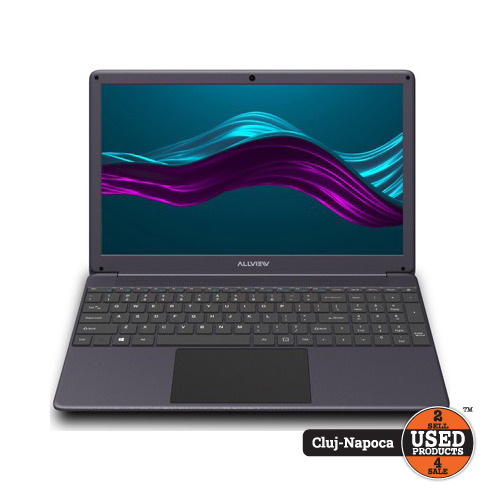 Laptop Allview Allbook I, Display 15.6 inch FHD, Intel Core i3-10110U 4.1 GHz, 8 Gb RAM, SSD 256 Gb, Intel UHD Graphics, Ethernet, USB-A, USB-C, HDMI, Micro SD Card Reader, Jack 3.5mm