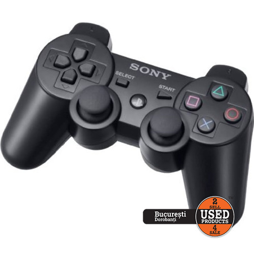 Controller SONY PlayStation 3, Wireless, Black