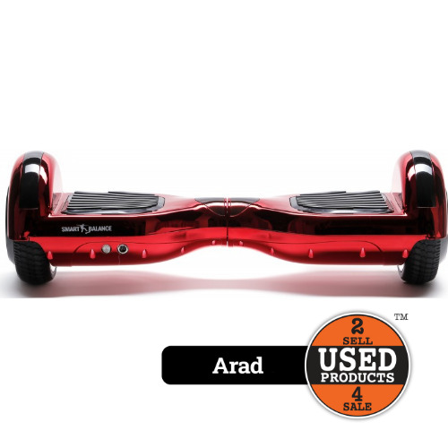 Hoverboard 6.5 inch, Regular ElectroRed PRO, Autonomie Standard, Smart Balance
