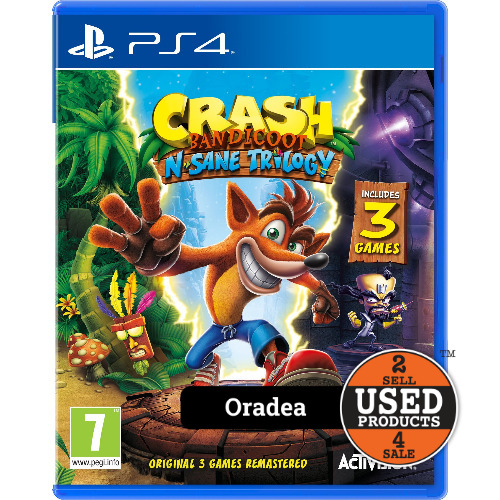 Crash Bandicoot N. Sane Trilogy - Joc PS4
