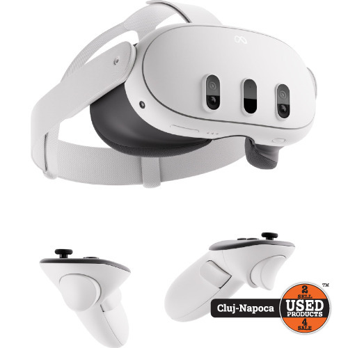 Casca VR All-in-One Oculus Meta Quest 3, 128 Gb, White