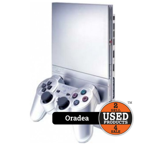 Consola SONY PlayStation 2 + Controller, Silver Edition
