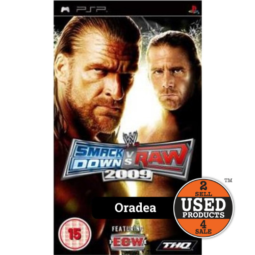 SmackDown vs Raw 2009 - Joc PSP
