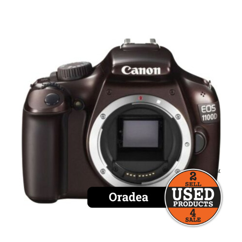 Body Aparat foto DSLR Canon EOS 1100D, 12.2MP, Red-Brown