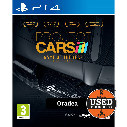 Project Cars GAME OF THE YEAR Edition - Joc PS4
