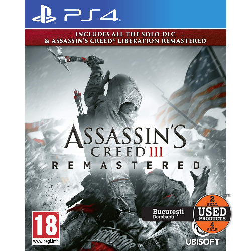 Assassin's Creed III - Remastered - Joc PS4
