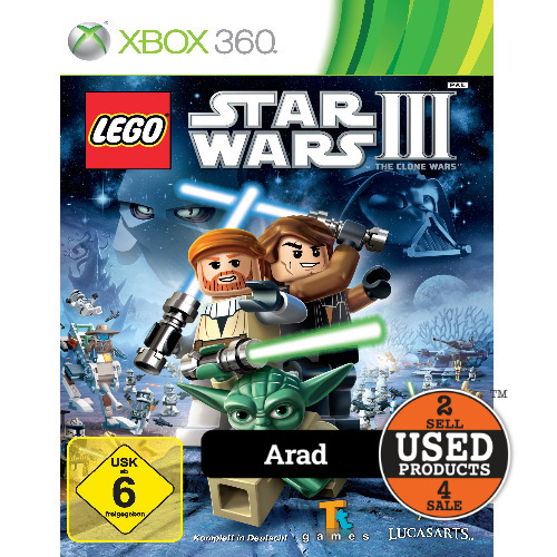 Lego Star Wars III The Clone Wars - Joc Xbox 360
