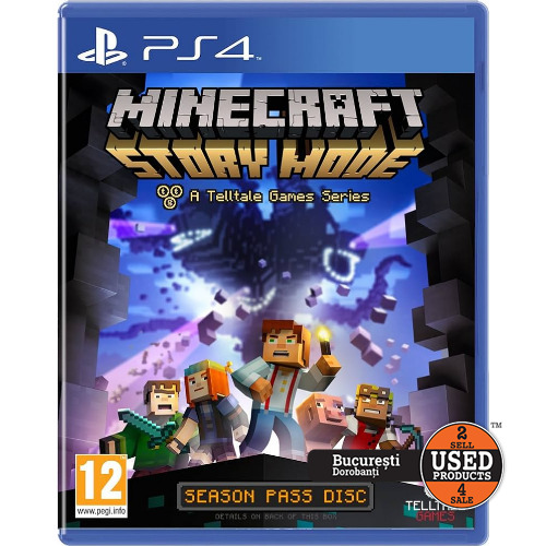 Minecraft Story Mode - Joc PS4
