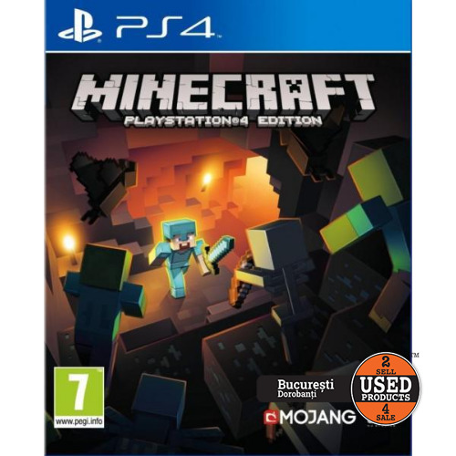 Minecraft - Joc PS4(Fara Carcasa)
