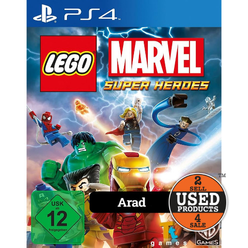 LEGO Marvel Super Heroes - Joc PS4
