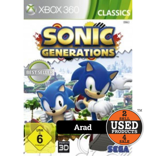 Sonic Generations - Joc Xbox 360
