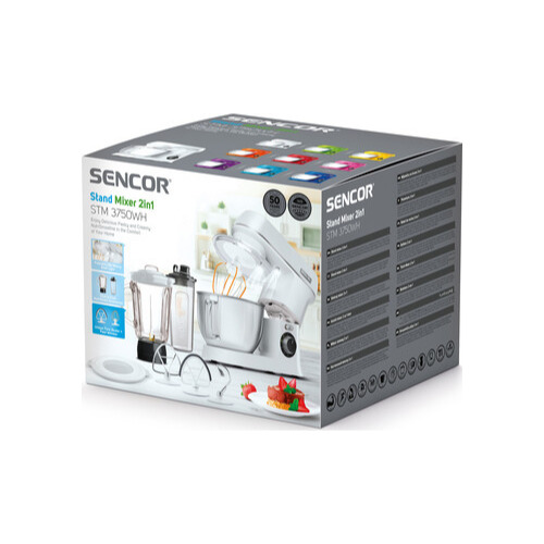 Robot de bucatarie SENCOR STM 3750WH, 800W, Alb
